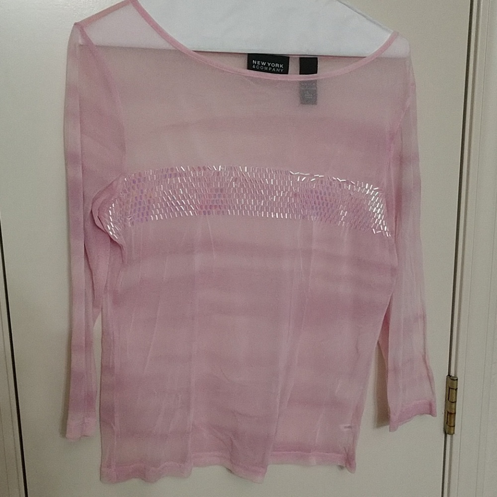Pink top